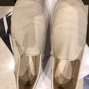 Nine West all leather espadrilles